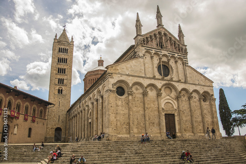 Massa Marittima , Italy - The Cathedral of San Cerbone