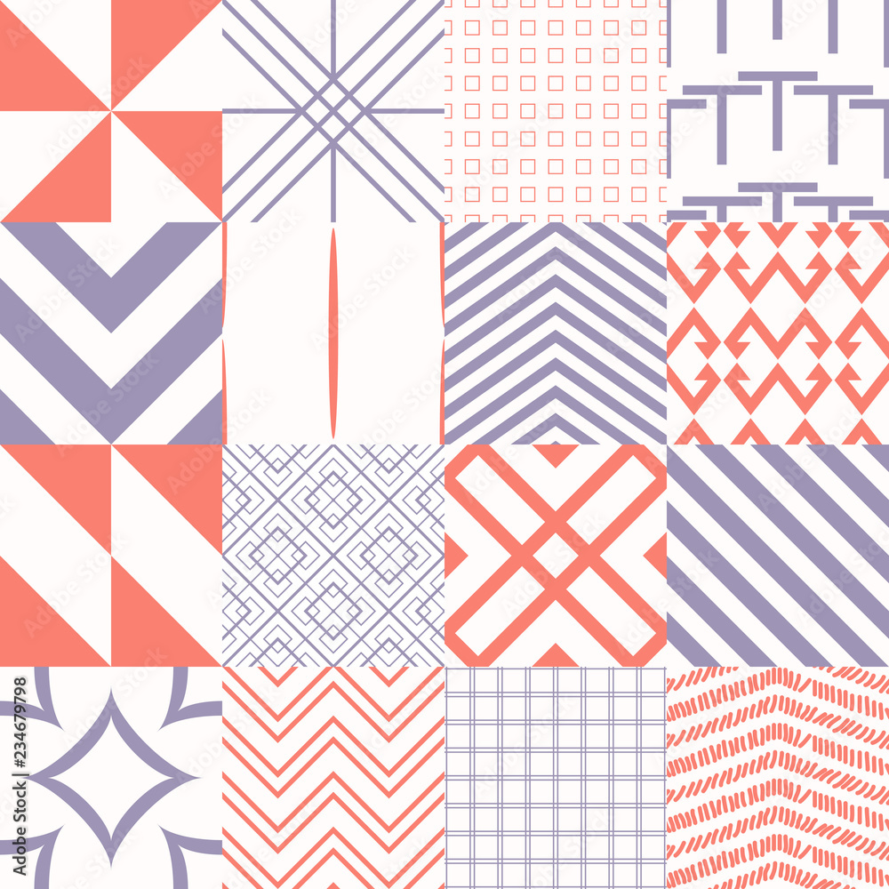 Seamless patterns set Seamless patterns set