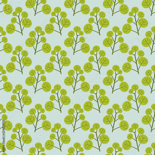 Seamless poplar branches