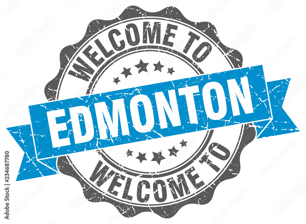 Edmonton round ribbon seal