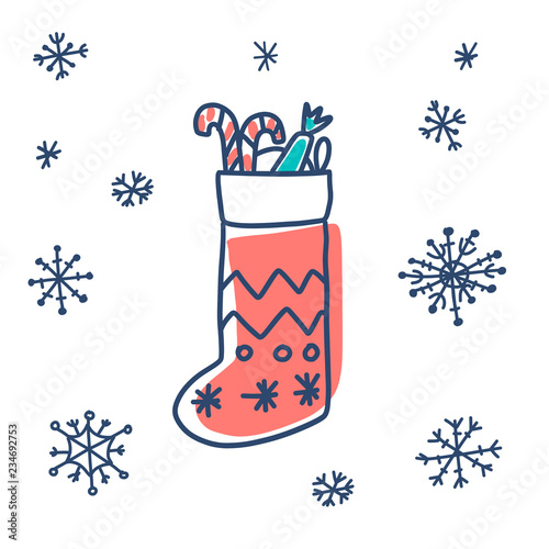 Merry Christmas and Happy New Year 2020 design