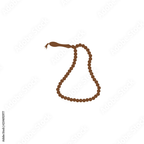 Tasbih islam graphic design template vector