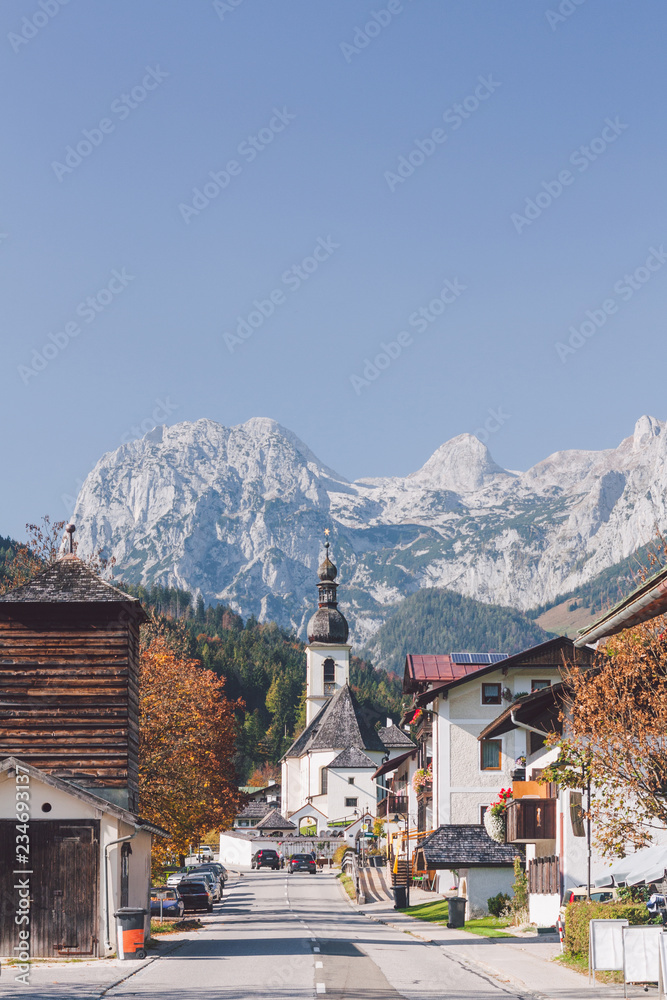 Ramsau - picturesque Bavarian region
