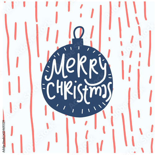Merry Christmas and Happy New Year 2020 design
