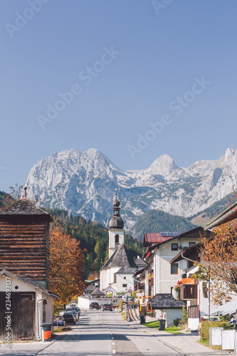 Ramsau - picturesque Bavarian region © uslatar