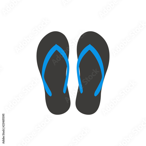 Sandal graphic design template vector © haris