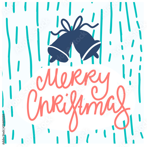 Merry Christmas and Happy New Year 2020 design