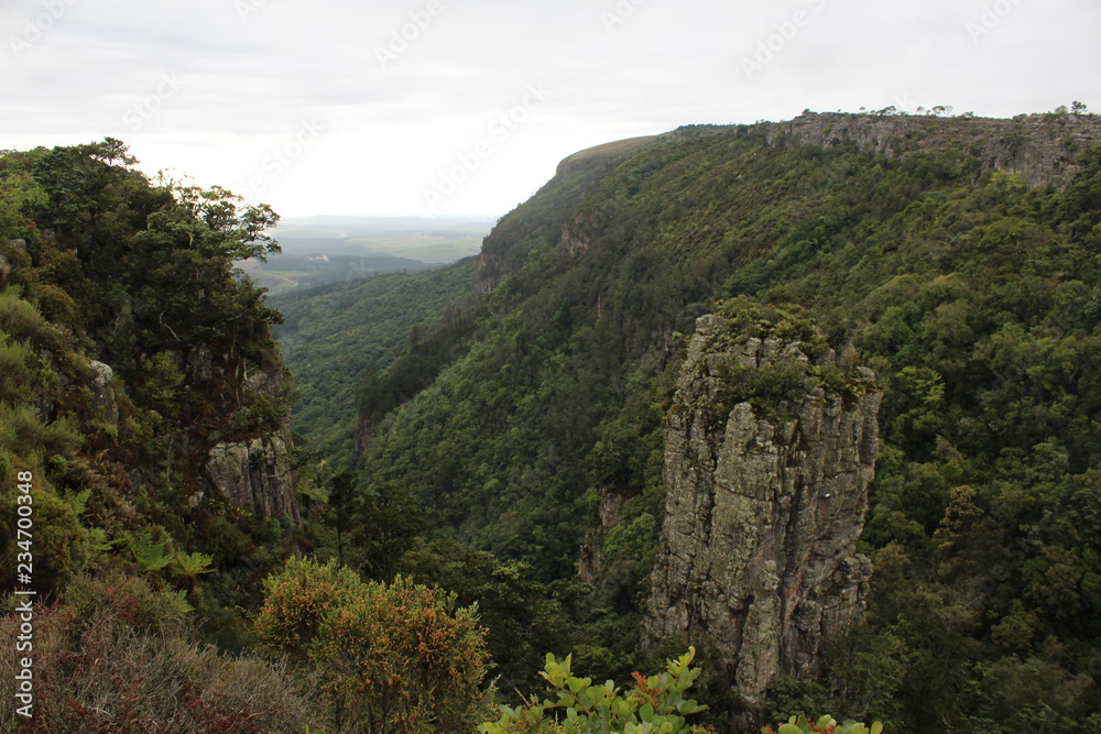 Drakensberge, PanoramaRoute, Pinnacle, Gods Window, Aussicht, Berge, Landschaft, Südafrika