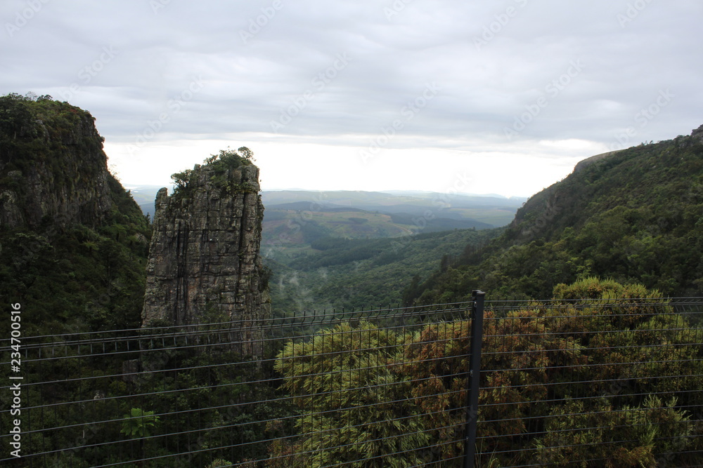 Drakensberge, PanoramaRoute, Pinnacle, Gods Window, Aussicht, Berge, Landschaft, Südafrika