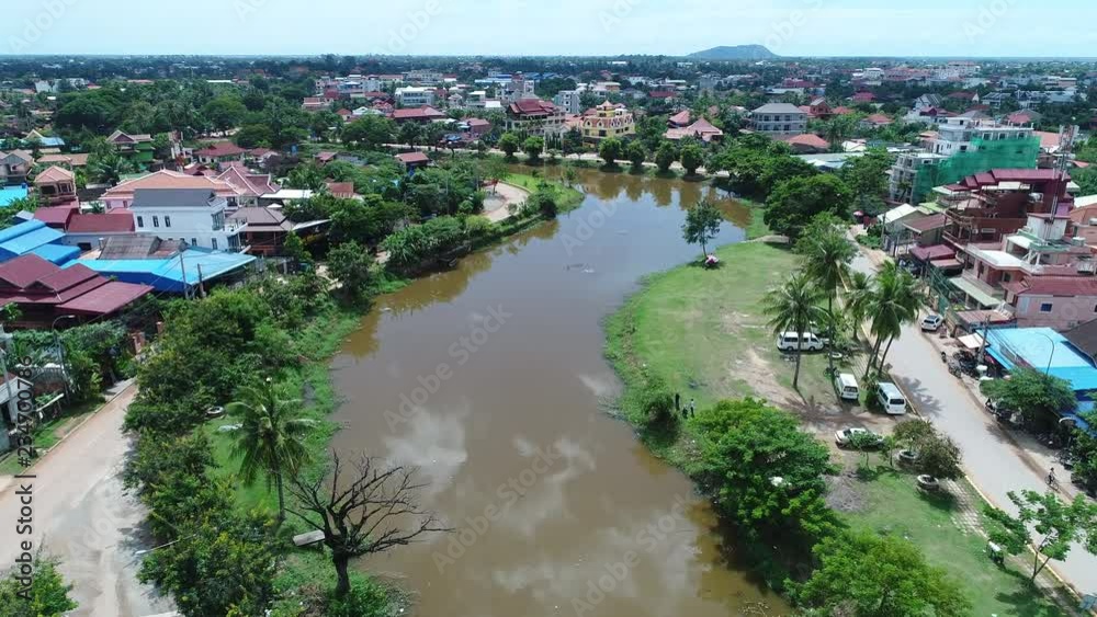 Vidéo 4K Asie Collection : Cambodge | Siem Reap vu du ciel Vidéo 4K Asie Collection : Cambodge | Siem Reap vu du ciel