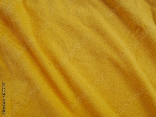 yellow silk fabric background,texture of cloth