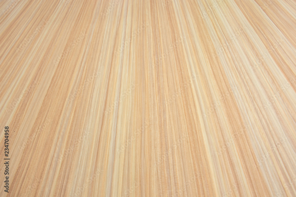 Fototapeta premium Light brown wood grain texture Used as background.