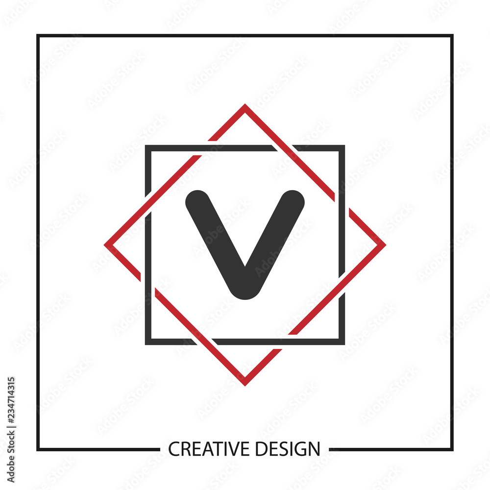 Initial Letter V Logo Template Vector Design Initial Letter V Logo Template Vector Design