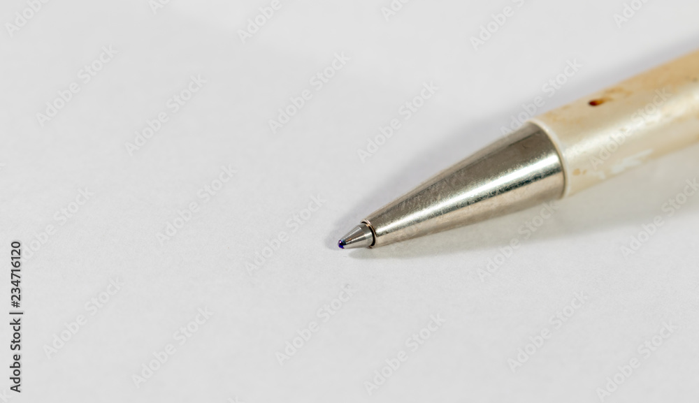 silver pen on white paper silver pen on white paper