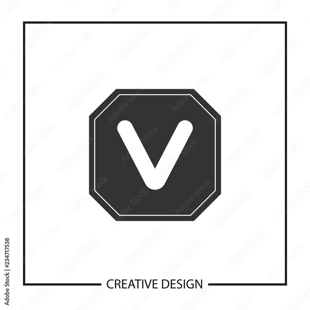 Initial Letter V Logo Template Vector Design Initial Letter V Logo Template Vector Design