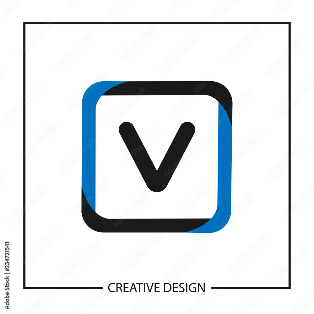 Initial Letter V Logo Template Vector Design Initial Letter V Logo Template Vector Design
