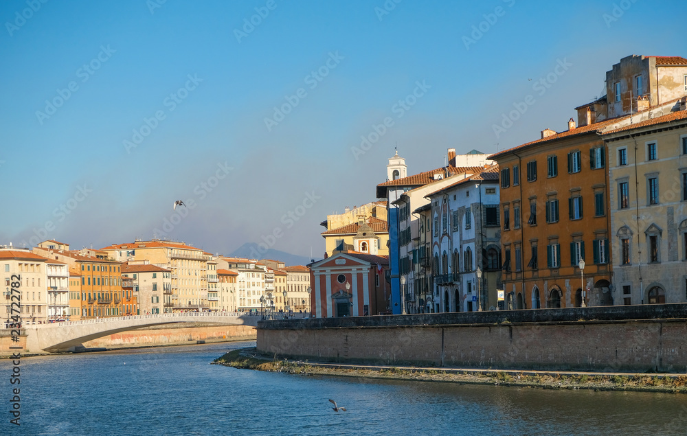 Obraz premium Pisa, old town