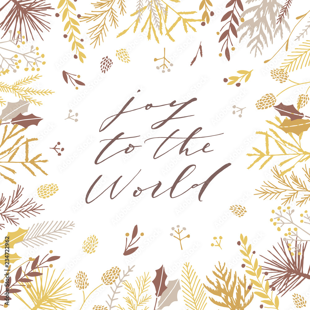 Christmas greeting card. Christmas greeting card.