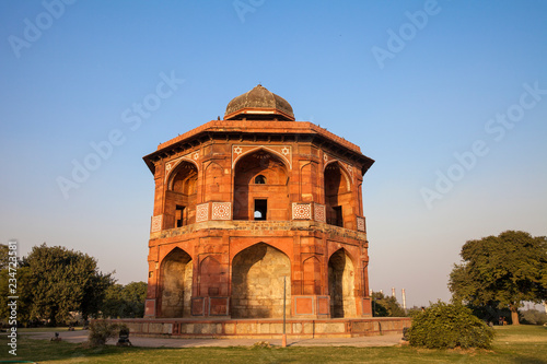 Sher Mandal tomb, Purana Quila, Old Fort, Delhi photo