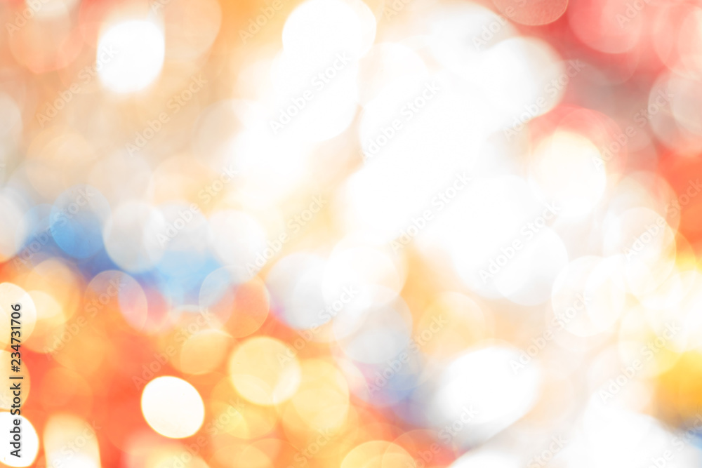 Blurred Christmas lights for background Blurred Christmas lights for background