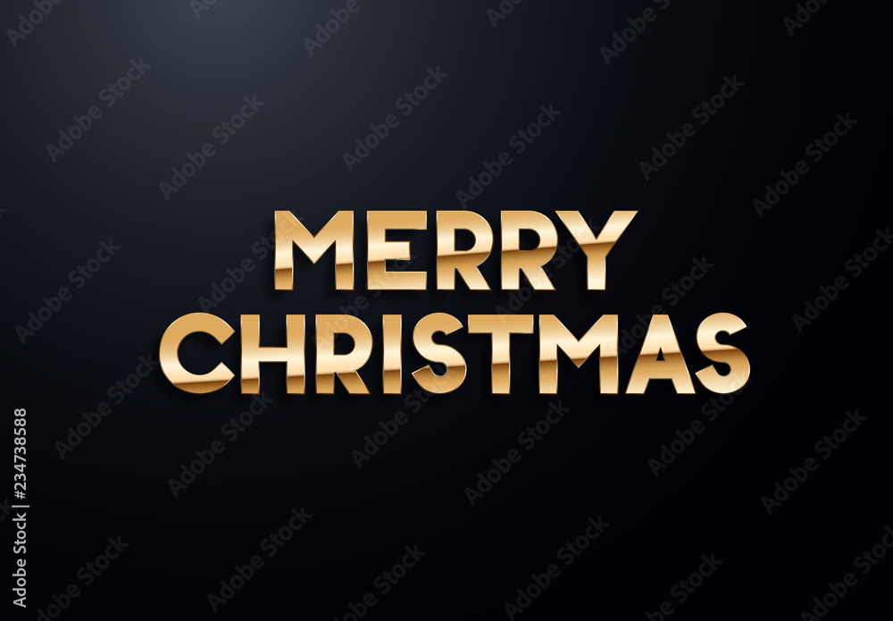 Holiday letters with gold effects. High quality vector illustration Holiday letters with gold effects. High quality vector illustration