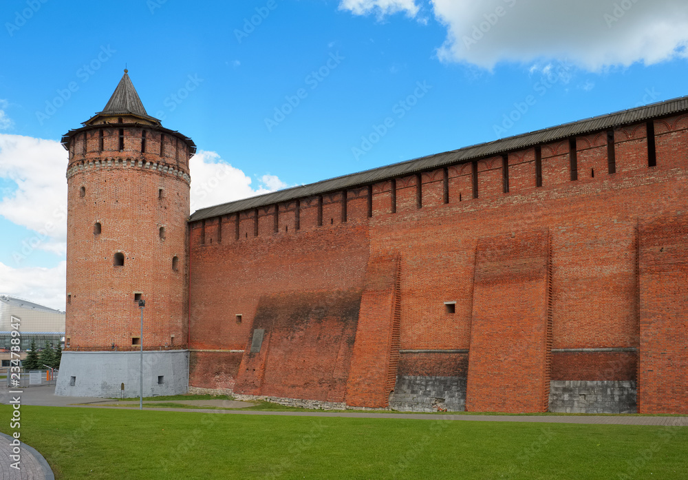 Wall of the Kolomna Kremlin