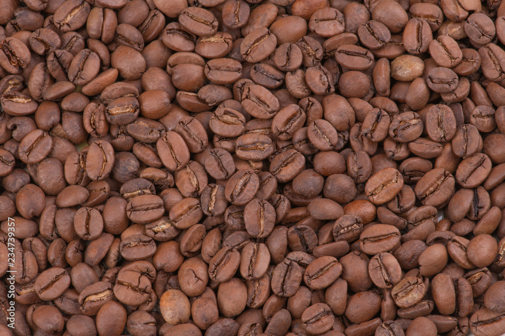 Fototapeta premium Обжаренные кофейные зерна