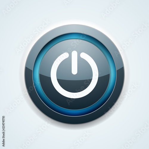 Power button illustration photo