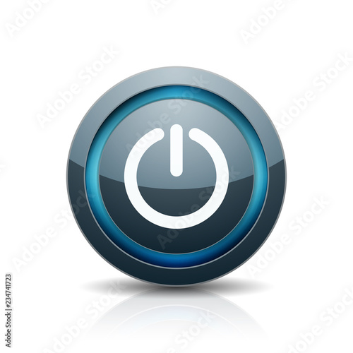 Power button illustration