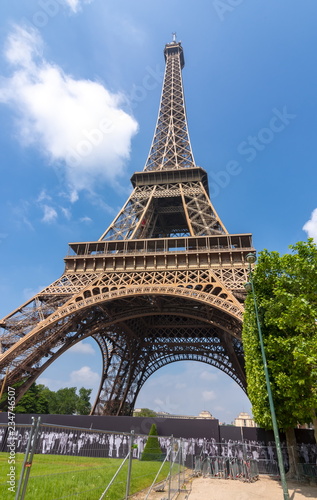 Eiffel Tower in Paris, France © Mistervlad