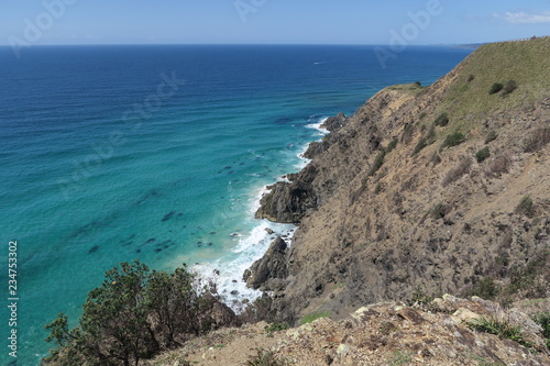 Australische Küste mit Felsen uns Meer