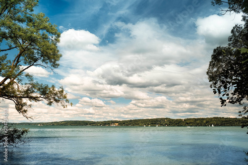 Wolkenstimmung am Starnberger See