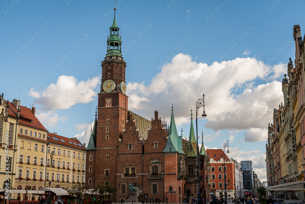 Obraz premium podróż po wrocławiu