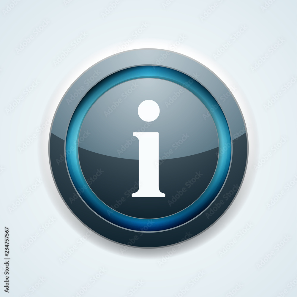i Info button illustration i Info button illustration