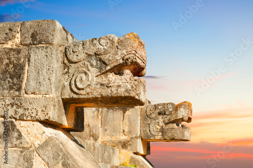 Mayan temple, Chichen Itza, Mexico.