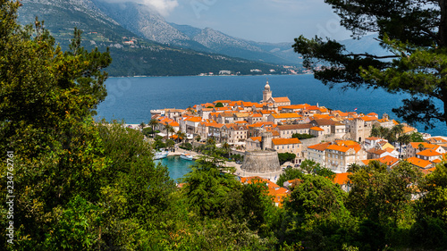 korcula island , Croatia  photo