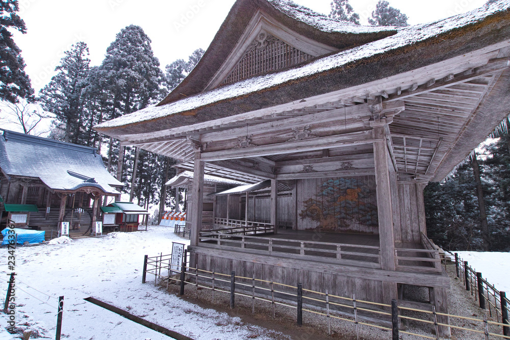 Naklejka premium 平泉中尊寺