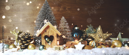 Weihnachten Hintergrund Pan...