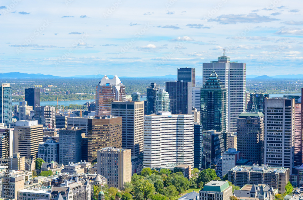 Montreal view of city