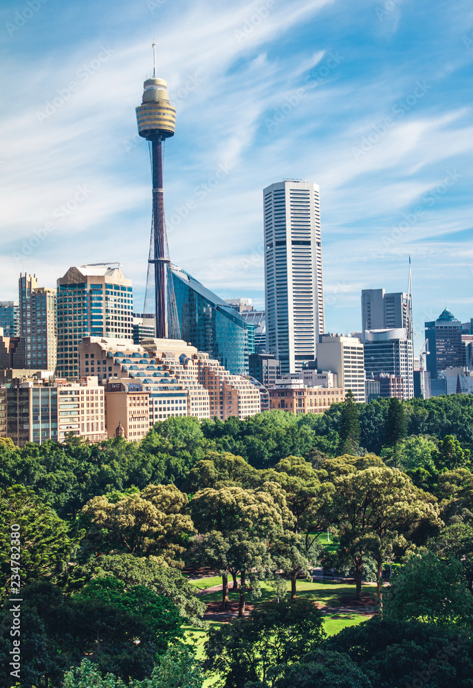 Naklejka premium Panoramę Sydney w Australii
