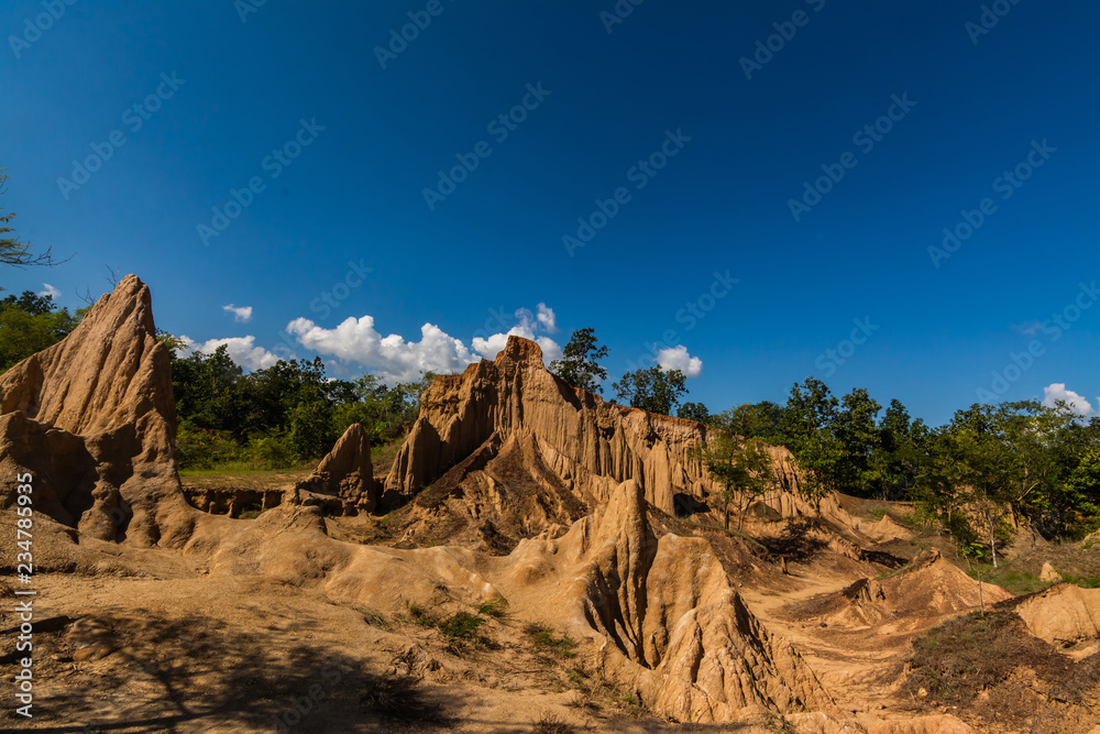 soil textures of Sao Din Nanoy, Nan Province, Thailand soil textures of Sao Din Nanoy, Nan Province, Thailand