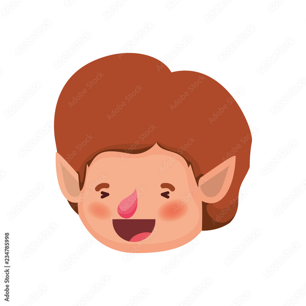 elf head avatar character elf head avatar character