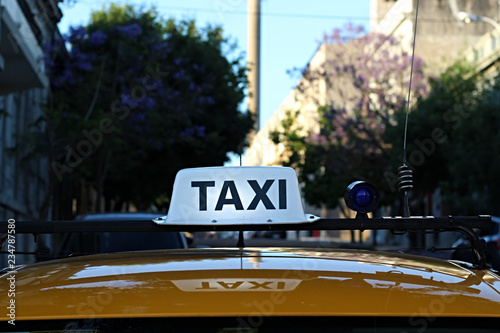 Taxi na cidade