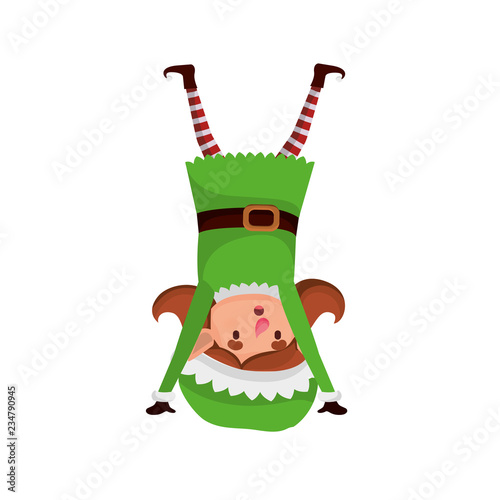 elf woman walking avatar character