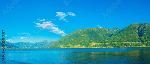 Geneva lake also called as Lac Leman in Switzerland