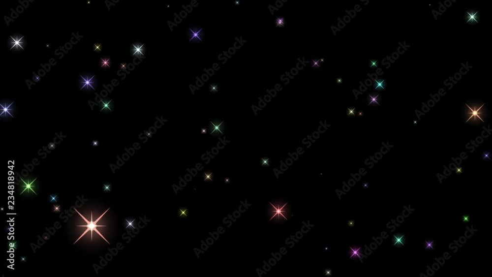 abstract background with stars kirakira4K abstract background with stars kirakira4K