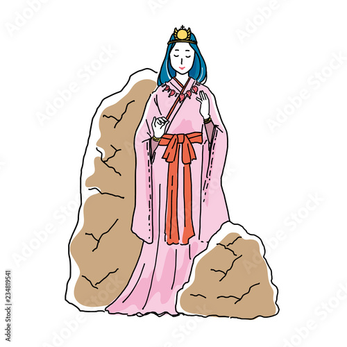 天照大神　イラスト