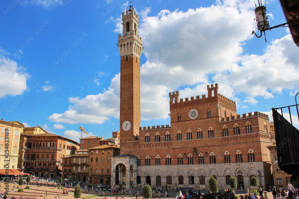 City Hall of Siena, Italy