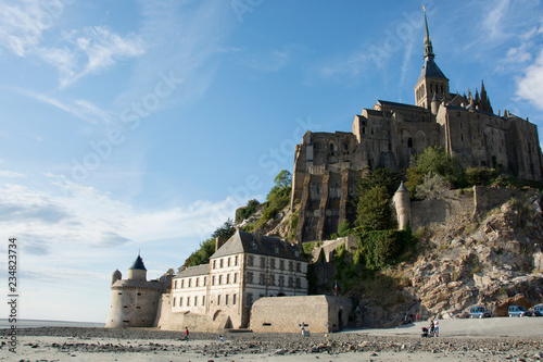 Mont Saint Michel, Normandia, Francia photo