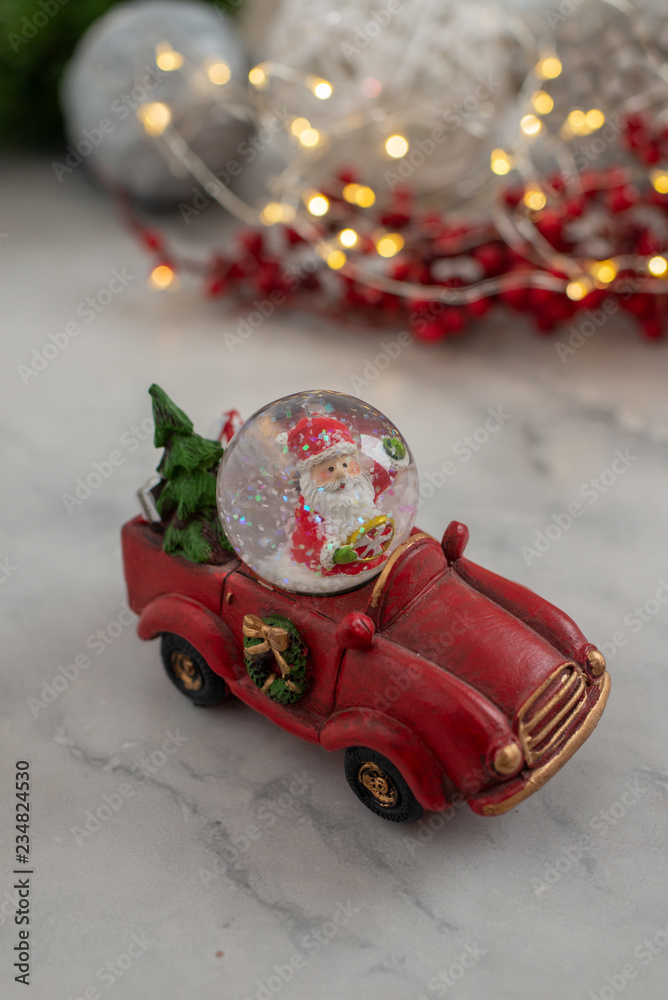 Fototapeta premium Schneekugel 